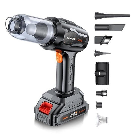 Portable car Vacuum Cleaner, 3-in-1