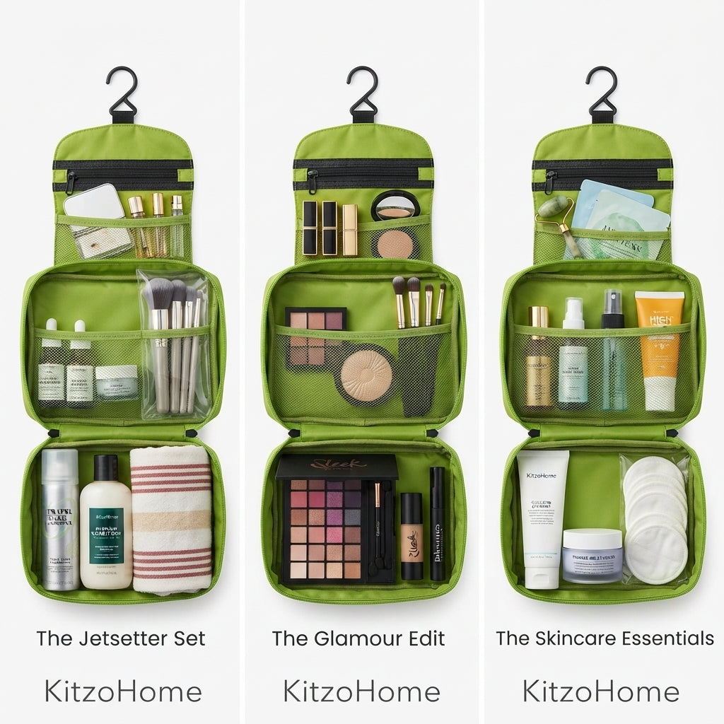 Travel cosmetics bag-Multi-pockets