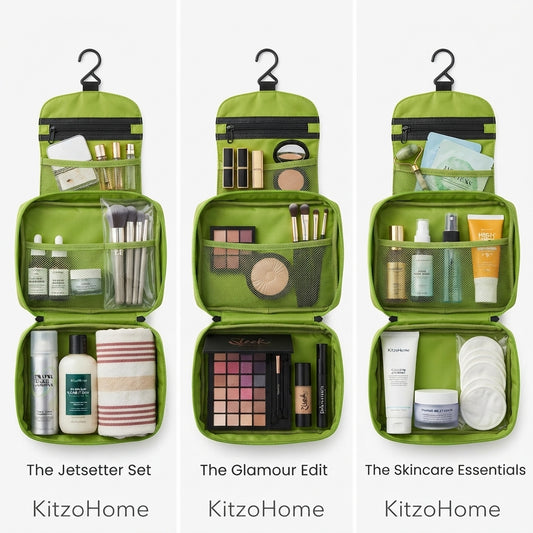 Travel cosmetics bag-Multi-pockets