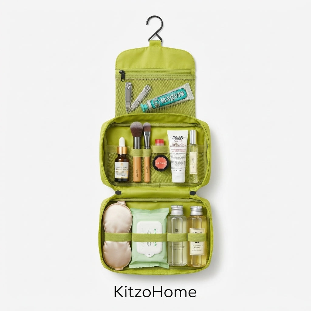Travel cosmetics bag-Multi-pockets